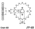 Priekinė žvaigždė JT JTF 425-14 14T, 428